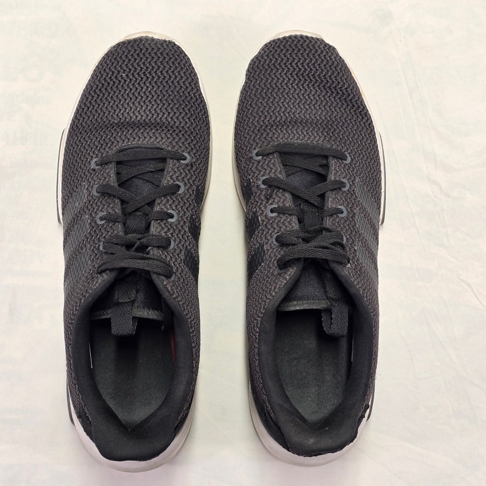 Adidas Cloudfoam Racer TR Men Black Mesh Casual Lifestyle Sneakers Shoes Size 12 - Picture 7 of 9